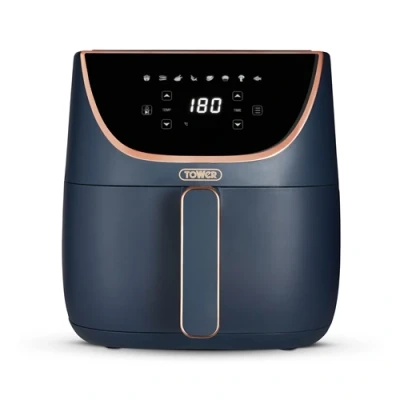 Image of Tower T17127MNB fryer Single 6 L Stand alone 1700 W Hot air Blue
