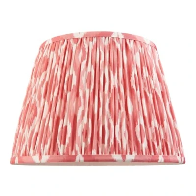 Image of Endon 111341 Ikat Light Shade, Pink, 350mm
