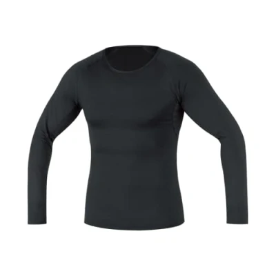 Image of GOREWEAR M Base Layer Thermo Long Sleeve Shirt, Black, L