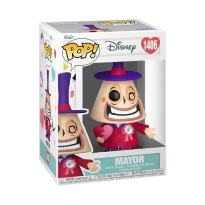 Image of Funko POP! Disney: the Nightmare Before Christmas Valentines Mayor Collectable Vinyl Figure Gift Idea Official Merchandise Toys for Kids &amp; Adults Movies Fans Model Collectors