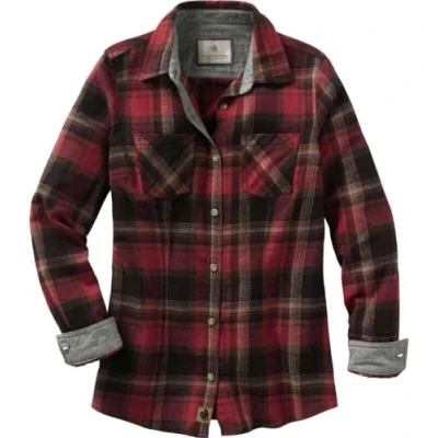 Image of Legendary Whitetails Women&#039;s Cottage Escape Flannel Shirt Long Sleeve, Multicolour, 1X UK