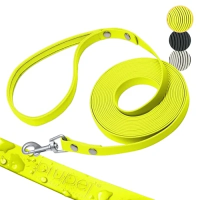 Image of PiuPet® Dog lead (Neon yellow, 20m)