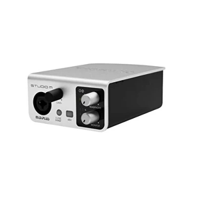 Image of midiplus Studio M USB Audio Interface,Silver