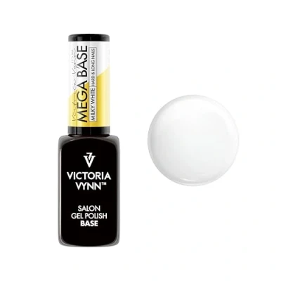 Image of Victoria Vynn Mega Base Milky White Hard &amp; Long Nails UV Led Hybrid Gel Polish 8ml