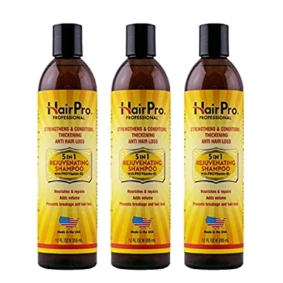 Image of Hairpro strong Hair Growth Shampoo,Hair Loss shampoo, Anti Shampoo for Men &amp; Women 3 x 355ml