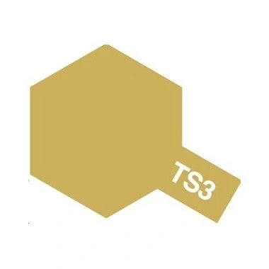 Image of Tamiya TS3 Dark Yellow Matt Spray Paint 100ml