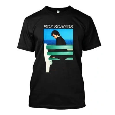 Image of EIWOLJ NWT 8859 Boz Scaggs Singer T Shirts Size S 5XL BlackX Large