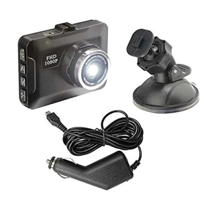 Image of Dash Camera For Cars, 1080P FullHD Driving Recorder, Built in G Sensor, 2 Inch Screen, Night Vision, Wide Angle, 24H Parking Mode, Easy Installation, Supplies Cars