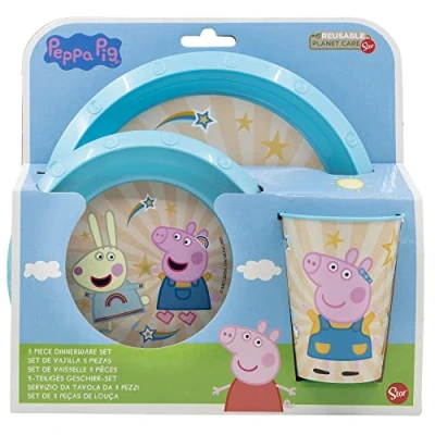 Image of Stor 3 Pcs Easy Set Peppa Pig Kindness Counts