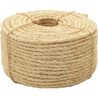 Image of vidaXL Rope 100% Sisal 8 mm 250 m