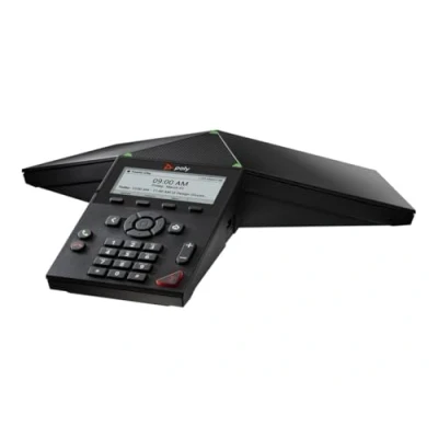 Image of Poly Trio 8300 SIP Audio Conference System without Power Supply One Touch Join PoE Black