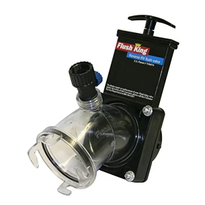 Image of Valterra Flush King™ 45 Degree Reverse Valve Attachment for RV, Camper, Trailer