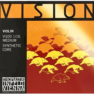 Image of Thomastik Saiten für Violine Vision Synthetic Core Satz 1/16 Mittel
