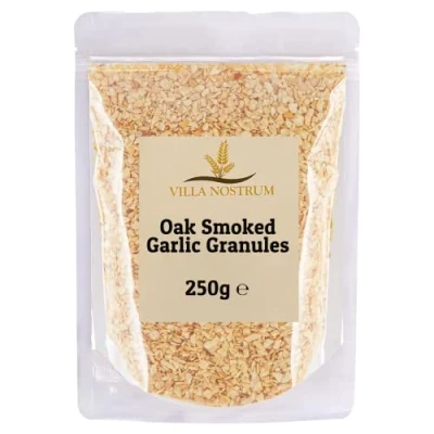 Image of Oak Smoked Garlic Granules 250g by Villa Nostrum