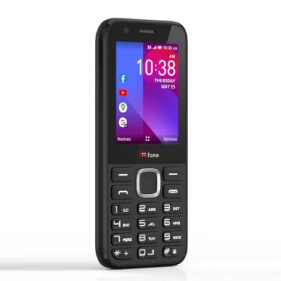 Image of TTfone TT240 Mobile Phone 3G KaiOS Feature Smartphone Pay As You Go (Giffgaff Go)