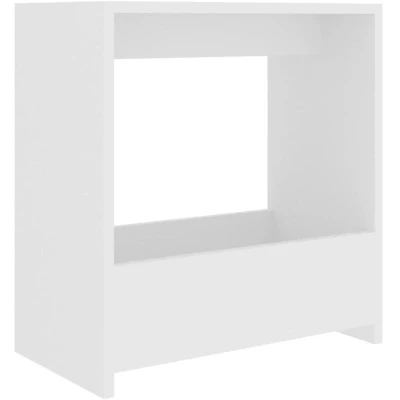 Image of vidaXL Side Table White 50x26x50 cm Engineered Wood