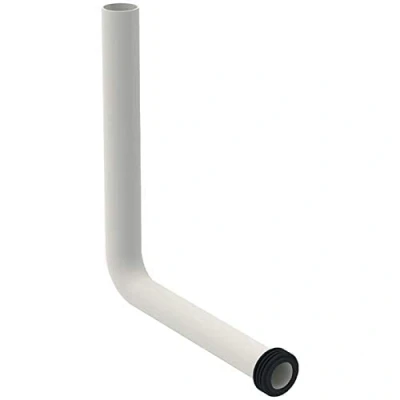 Image of Geberit Discharge Elbow 90 Geberit, 16 X 29 cm, for Cistern to Integrate into Furniture: D50Mm A16Cm Natural Plastic (119.705.93.1)