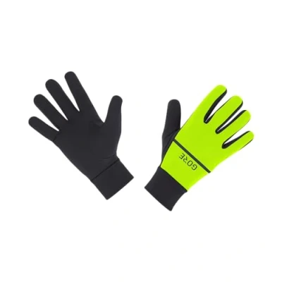 Image of GORE WEAR Unisex Gloves, R3, Neon Yellow/Black, 7