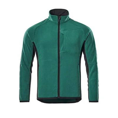 Image of Mascot 16003 302 0309 Hannover Unique Extended Back Fleece Jacket, Size XS, Green/Black