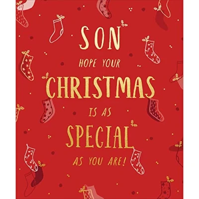 Image of Son Hope Christmas Is As Special You Are Card Xmas Greeting Cards 494413