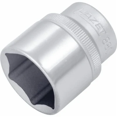 Image of VAS547016 Socket HAZET 880 22 DIN3124, ISO2725 1 Chrome Vanadium Steel Knurled