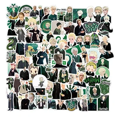 Image of Fancico Laptop Sticker Pack of 100 Draco Stickers Unique Cool Water Bottle Notebook Guitar Skateboard Travel Kid