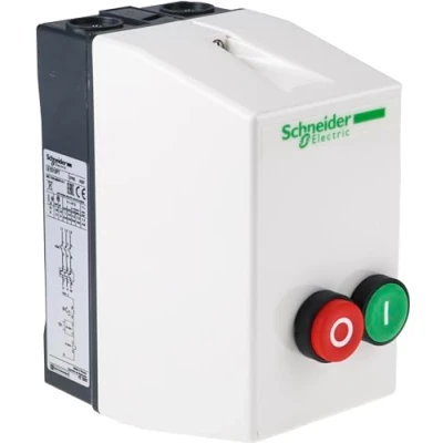 Image of Schneider Electric, TeSys LE enclosed DOL starter 12 A 230 V AC coil, LE1D12P7