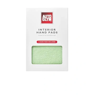 Image of Autoglym Interior Hand Pads, 2 Pack, Car Cleaning Lift Dirt With Ease, Comfortable Grip, Gentle On Leather, Plastic, Vinyl and Upholstery