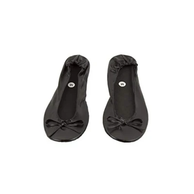 Image of Wedding Mates Women&#039;s After Party roll up Shoes (7/8 UK, Black)