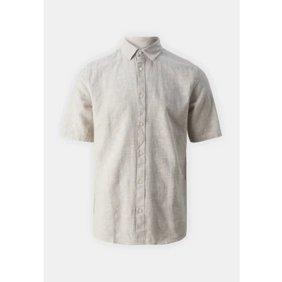 Image of Only &amp; Sons Onscaiden SS Solid Shirt, Men&#039;s, Size: XS, Chinchilla