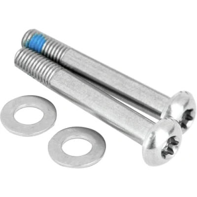 Image of SRAM Bracket Mounting Bolts Stainless T25 37mm (2 Pcs) Flat Mount Caliper: