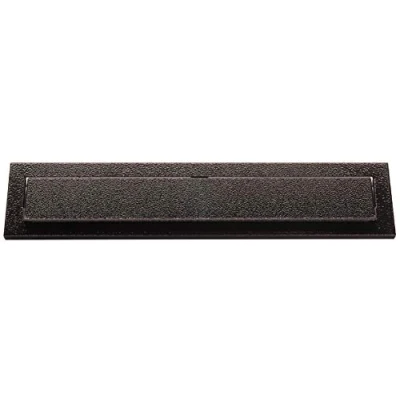 Image of Arregui 1832D33 Letter Plate 248 x 73 mm Black