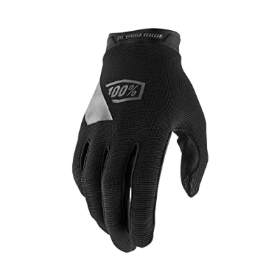 Image of 100 Percent Men&#039;s Ridecamp Glove Black Lg Special Occasion, Negro, Mediano