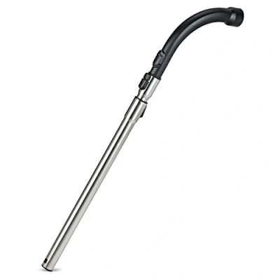 Image of Telescopic Tube Wand Extension Rod + Vacuum Plastic Bent End Hose Curved Handle Replacement for Miele Complete C2 C3 S2 S5 S8 S2110 S6240 S8320 S5210 S5211 11071460 SGEA3 Cat &amp; Dog