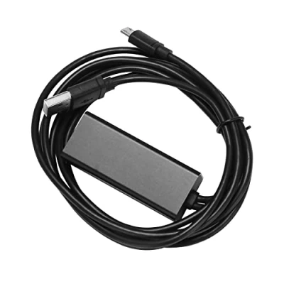 Image of Papiivan Ethernet Adapter with Power Cable for TV Stick (2Nd Gen), 4K Stick,TV Square, USB to RJ45 Wired LAN Adapter,Black