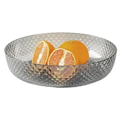 Image of Zcooooool Fruit Bowl Stylish Designed Basket Food Grade Plastic Super Durable Bowls