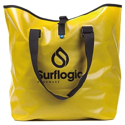 Image of SURF LOGIC Surflogic Waterproof Dry Bucket 50L Mustard Bag, Adults Unisex, Yellow (Yellow), One Size