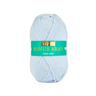 Image of Hayfield Bonus Aran Yarn, Frost Blue (608), 100g