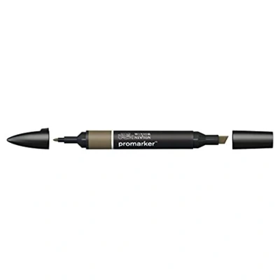 Image of Winsor and Newton 0203373 Professional Marker, Warm Grey 6, Pack of 3