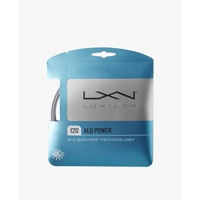 Image of Just Tennis Luxilon ALU Power String Set All 2024 Styles and Colors (ALU 120 Silver)