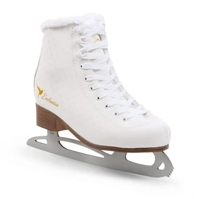 Image of MADIVO SMJ Exclusive Women&#039;s Figure Skates, Classic White, Sizes: 36, 37, 38, 39, 40, 41 (41)