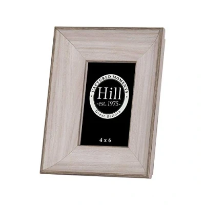 Image of Hill 1975 White Washed Wood Photo Frame 5X7, Mixed, 4.6 x 21.9 26.9 cm