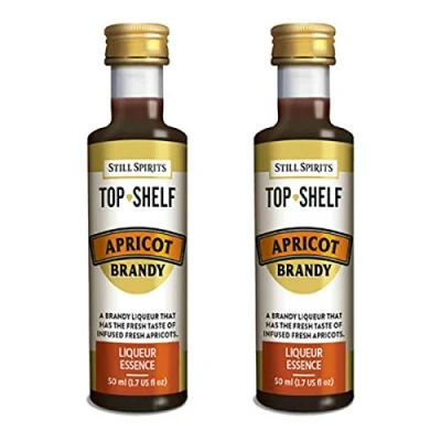 Image of 2X Still Spirits Top Shelf Apricot Brandy Essence Flavours 1.125L