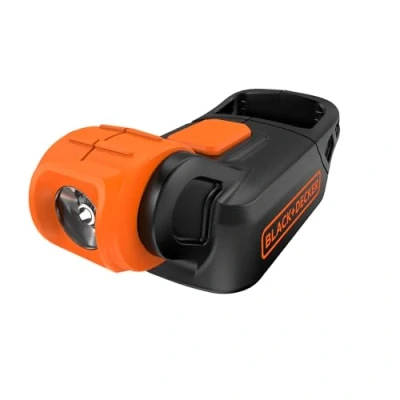 Image of BLACK+DECKER BDCCF18N XJ Cordless Compact Flash Light Bare Unit (Battery Not Included), 18 V,One size,Black/Orange