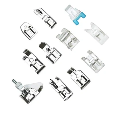 Image of 11Pc Presser Foot Set, Sewing Machine Accessories Compatible with Brother JANOME Singer