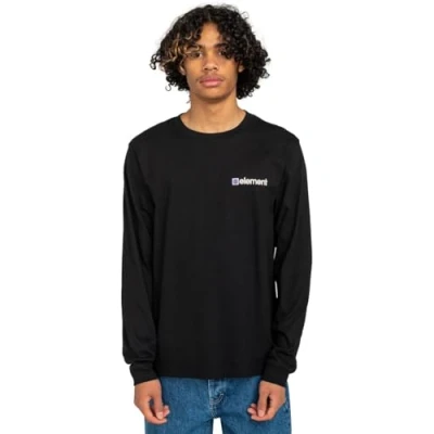 Image of Element Joint 2.0 Long Sleeve T Shirt Men M Blue.