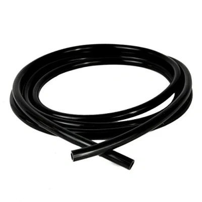 Image of Ramair Filters VAC8MM 3M BK Silicone Vacuum Hose, Black, 8 mm x 3 m