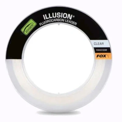Image of Fox Illusion Fluorocarbon Leader Clear 30lb (50m) Carp hooklink material
