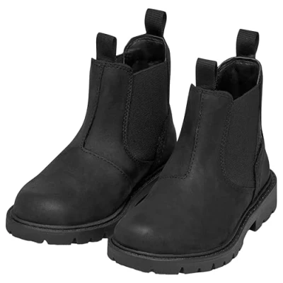 Image of Geox J SHAYLAX BOY A Chelsea Boot, Black, 3.5 UK