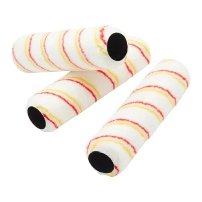 Image of Fit for The Job Triple Pack 9 inch Medium Pile Paint Roller DIY Painting With Emulsion Paints Sleeve Walls &amp; Ceilings and other Smooth Semi Surfaces, 9&quot;